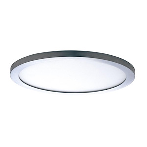 Chip - 15W 1 LED Round Flush Mount-1.25 Inch Tall and 7 Inch Wide - 1369868