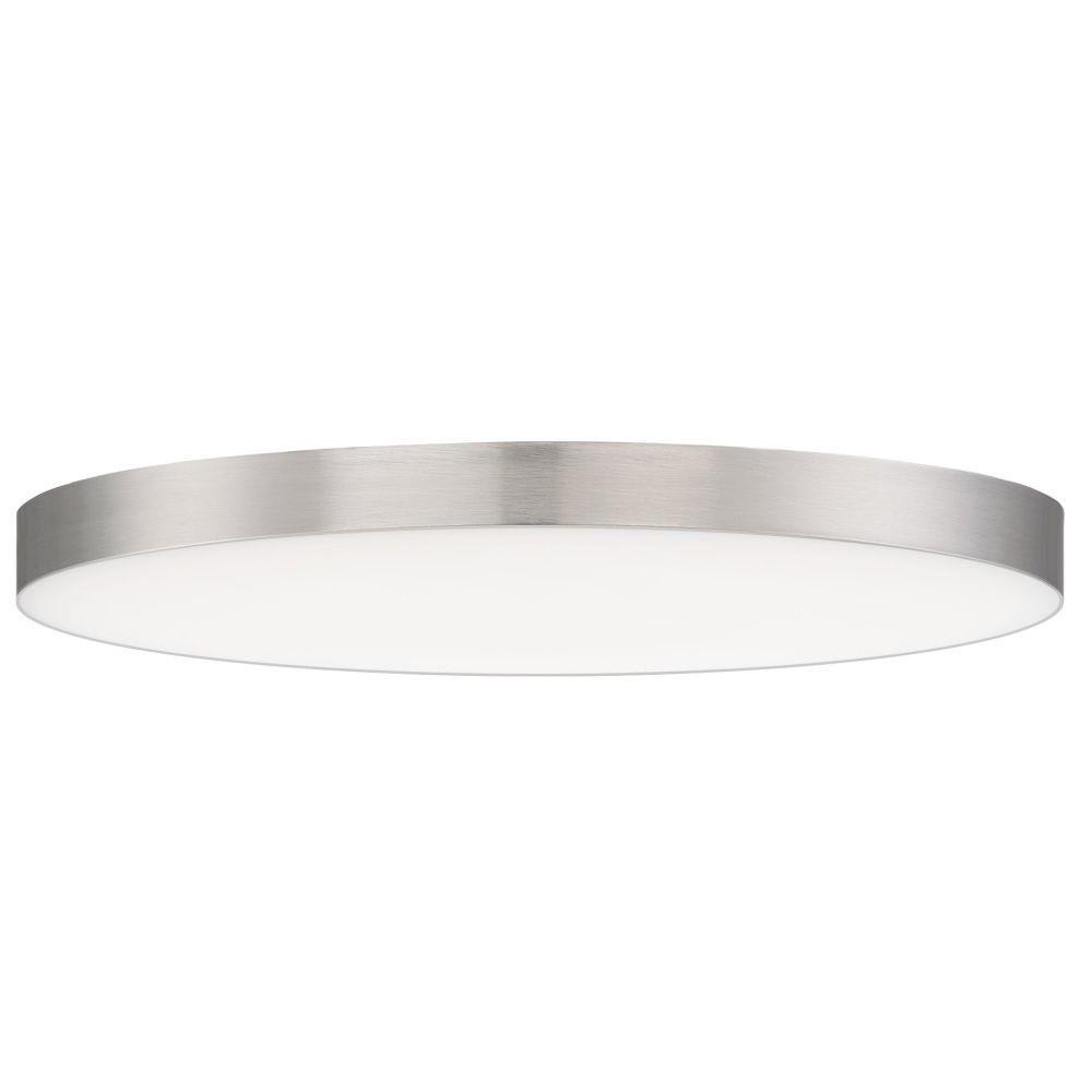 Maxim Lighting - 57670WTBK - Trim - 16 Inch 25W 1 LED Round Flush