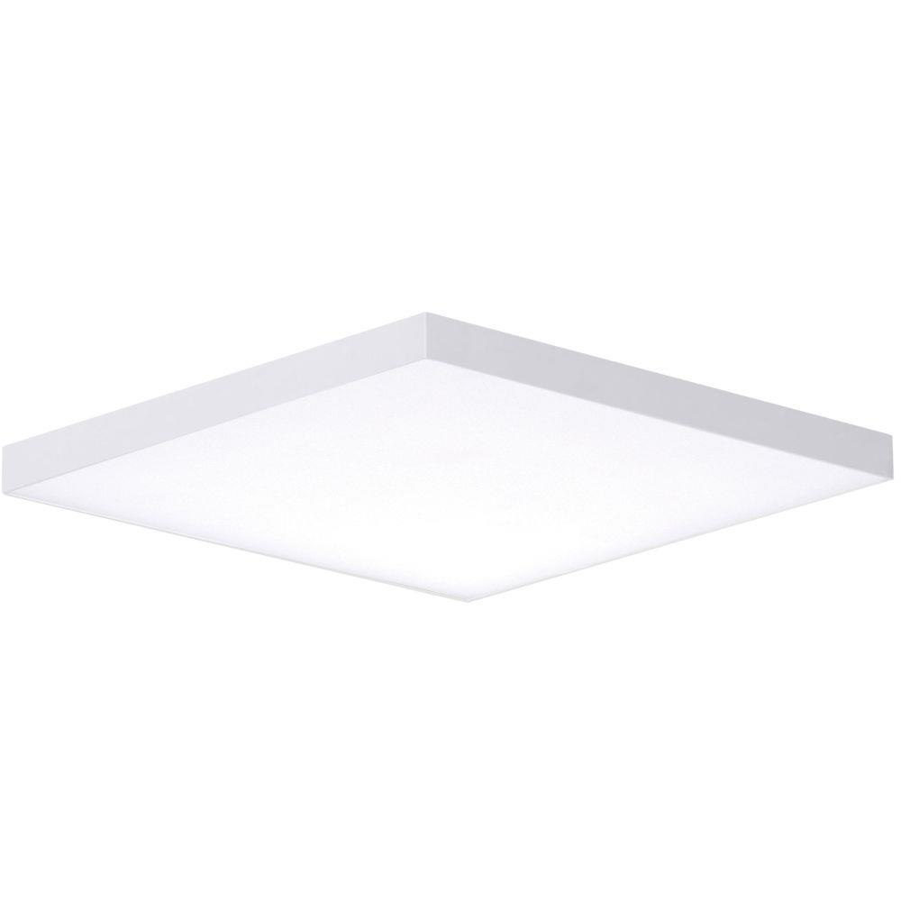Maxim Lighting - 57675WTWT - Trim - 15 Inch 25W 1 LED Square Flush