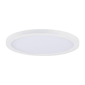 Chip-18W 1 LED Round Flush Mount-9 Inches wide by 0.75 inches high