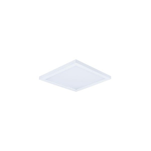 Wafer - 10W 1 LED Square Flush Mount-0.5 Inches Tall and 4.5 Inches Wide - 1306259