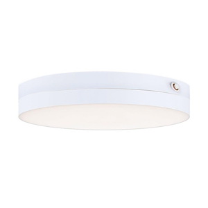 Trim - 17W 1 LED Round Flush Mount-2 Inches Tall and 7 Inches Wide - 1306267