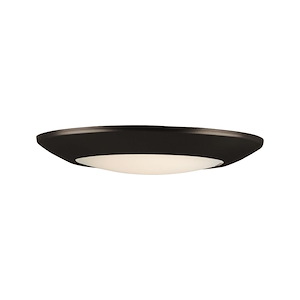 Diverse - 18W 1 LED Flush Mount-1.25 Inches Tall and 9.25 Inches Wide - 1342486