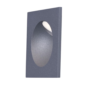 Path-2W 1 LED Outdoor Square Step Light-3.25 Inches wide by 3.25 inches high - 1214018