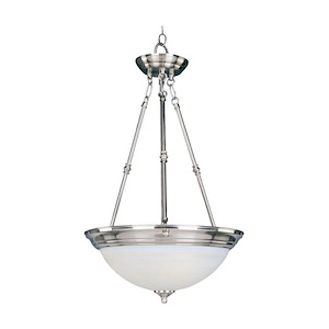 Essentials- 15 Inch 3 Light Invert Bowl Pendant in  style - 1214191