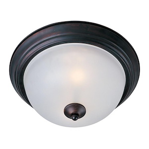 Essentials-584x-Two Light Flush Mount in  style-11.5 Inches wide by 6 inches high