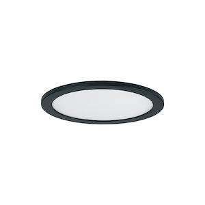 Wafer - 15W 1 LED Round Flush Mount-0.5 Inch Tall and 7 Inch Wide - 1369885