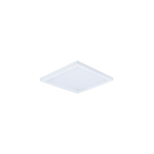Wafer - 10W 1 LED Square Flush Mount-0.5 Inches Tall and 5 Inches Wide - 1087775