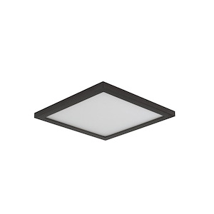 Wafer - 20W 1 LED Flush Mount-0.5 Inches Tall and 9 Inches Wide