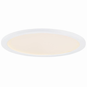 Wafer - 32W 1 LED Round Flush Mount In Modern Style-0.5 Inches Tall and 22 Inches Wide - 1306274