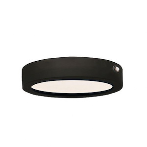 Wafer - 17W 1 LED Round Flush Mount-2.1 Inch Tall and 7 Inch Wide - 1369886