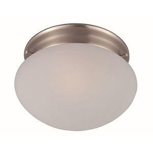 Essentials-One Light Flush Mount in  style-7.5 Inches wide by 4.5 inches high - 440484