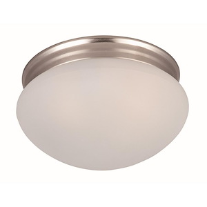 Essentials-Two Light Flush Mount in  style-9 Inches wide by 5 inches high - 440483