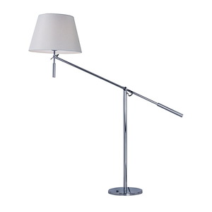 Hotel-1 Light Table Lamp Steel Base-14.25 Inches wide by 28 inches high - 549672
