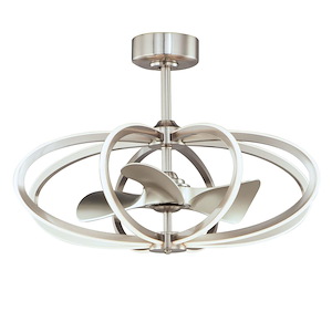 Solstice - 7.5W 8 LED Fandelight-23.75 Inch Tall and 33.5 Inch Wide - 1370537