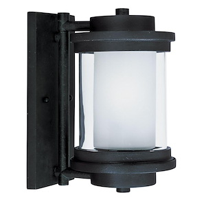 Lighthouse-9W 1 LED Outdoor Wall Lantern-6 Inches wide by 10.25 inches high