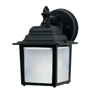 Cast-9W 1 LED Outdoor Wall Lantern-5.5 Inches wide by 8.5 inches high - 1027527