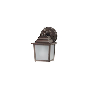 Cast-9W 1 LED Outdoor Wall Lantern-5.5 Inches wide by 8.5 inches high - 1027527