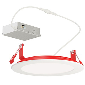 Slim Fire - 15W 1 5CCT LED Flush Mount-2.5 Inch Tall and 7 Inch Wide - 1369892