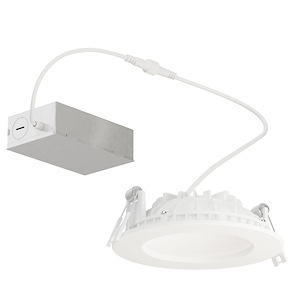 Cove - 9W 1 LED Recessed Downlight-1.5 Inch Tall and 4.75 Inch Wide - 1369898