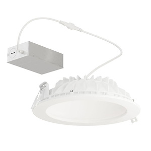 Cove - 12W 1 LED Recessed Downlight-2 Inch Tall and 6.75 Inch Wide - 1369899