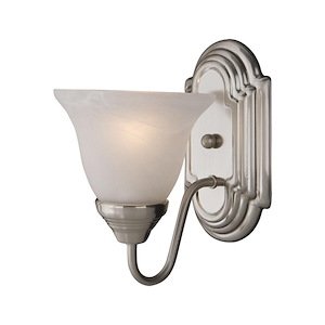 Essentials-1 Light Wall Sconce in Transitional style-10.5 Inches wide by 5.5 inches high - 1214216