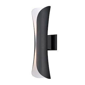 Scroll-22W 2 LED Outdoor Wall Sconce-5.5 Inches wide by 21.25 inches high