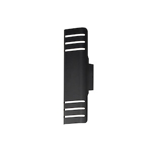 Lightray - 16W 2 LED Outdoor Wall Mount In Modern Style-17.25 Inches Tall and 5 Inches Wide
