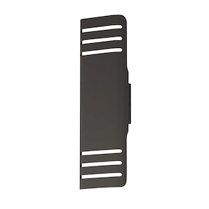 Lightray - 24W 2 LED Outdoor Wall Mount In Modern Style-20 Inches Tall and 6.25 Inches Wide
