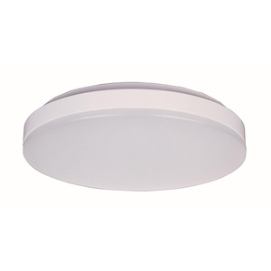 Profile EE-8W 1 LED Flush Mount in  style-9.5 Inches wide by 2.5 inches high