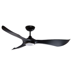 Keanu - Outdoor Ceiling Fan with Light Kit-14 Inch Tall and 56 Inch Wide - 1370543
