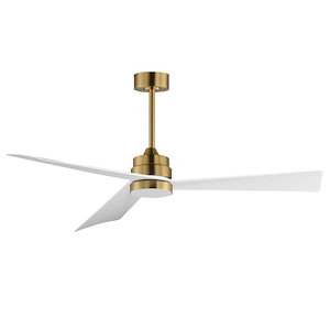 Vortex - 3 Blade Ceiling Fan with Light Kit-13.75 Inches Tall and 60 Inches Wide - 1342518