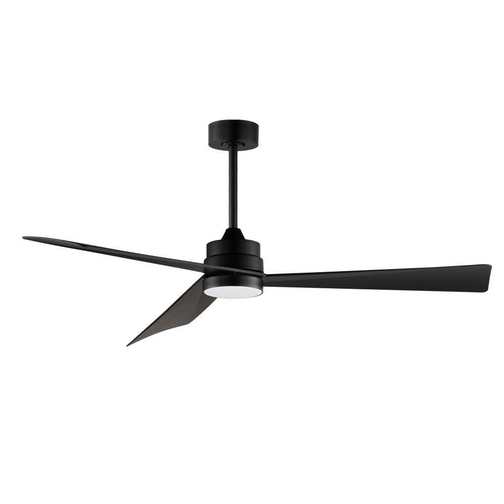 Maxim Lighting - 88849WTBK - Vortex - 3 Blade Outdoor Ceiling Fan