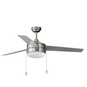 Trio - 3 Blade Hugger Ceiling Fan-19 Inches Tall and 52 Inches Wide