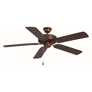 Basic-Max-Outdoor Ceiling Fan in  style-52 Inches wide by 12.5 inches high