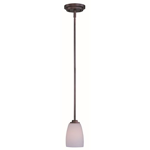 Rocco - 1 Light Mini Pendant In Modern Style-8 Inches Tall and 4.75 Inches Wide