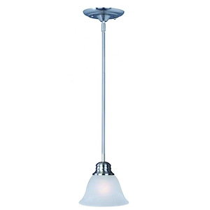 Malaga-One Light Mini Pendant in Transitional style-6 Inches wide by 5.25 inches high