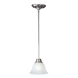 Malaga-One Light Mini Pendant in Transitional style-6 Inches wide by 5.25 inches high - 549650