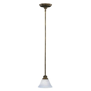 Pacific-1 Light Mini Pendant in Transitional style-7 Inches wide by 6 inches high