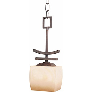Asiana-1 Light Mini Pendant in Far East style-5.5 Inches wide by 14.75 inches high - 65835