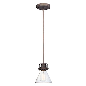 Seafarer-One Light Mini Pendant with Bulb-6 Inches wide by 6.75 inches high - 702716