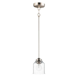 Acadia-One Light Pendant-4.75 Inches wide by 7.25 inches high