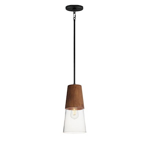 Carpenter - 1 Light Mini Pendant-13 Inches Tall and 6.5 Inches Wide - 1327046