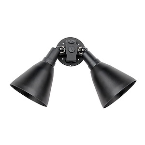 Spots-2 Light Outdoor Wall Mount in  style-17.75 Inches wide by 13 inches high