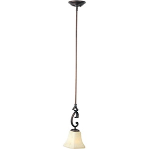 Oak Harbor-One Light Mini Pendant in Transitional style-6 Inches wide by 14.5 inches high - 1214008