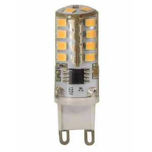 Accessory-120V 2.3W 3000K G9 LED Replacement Lamp in Basic style-0.63 Inches wide by 1.97 inches high