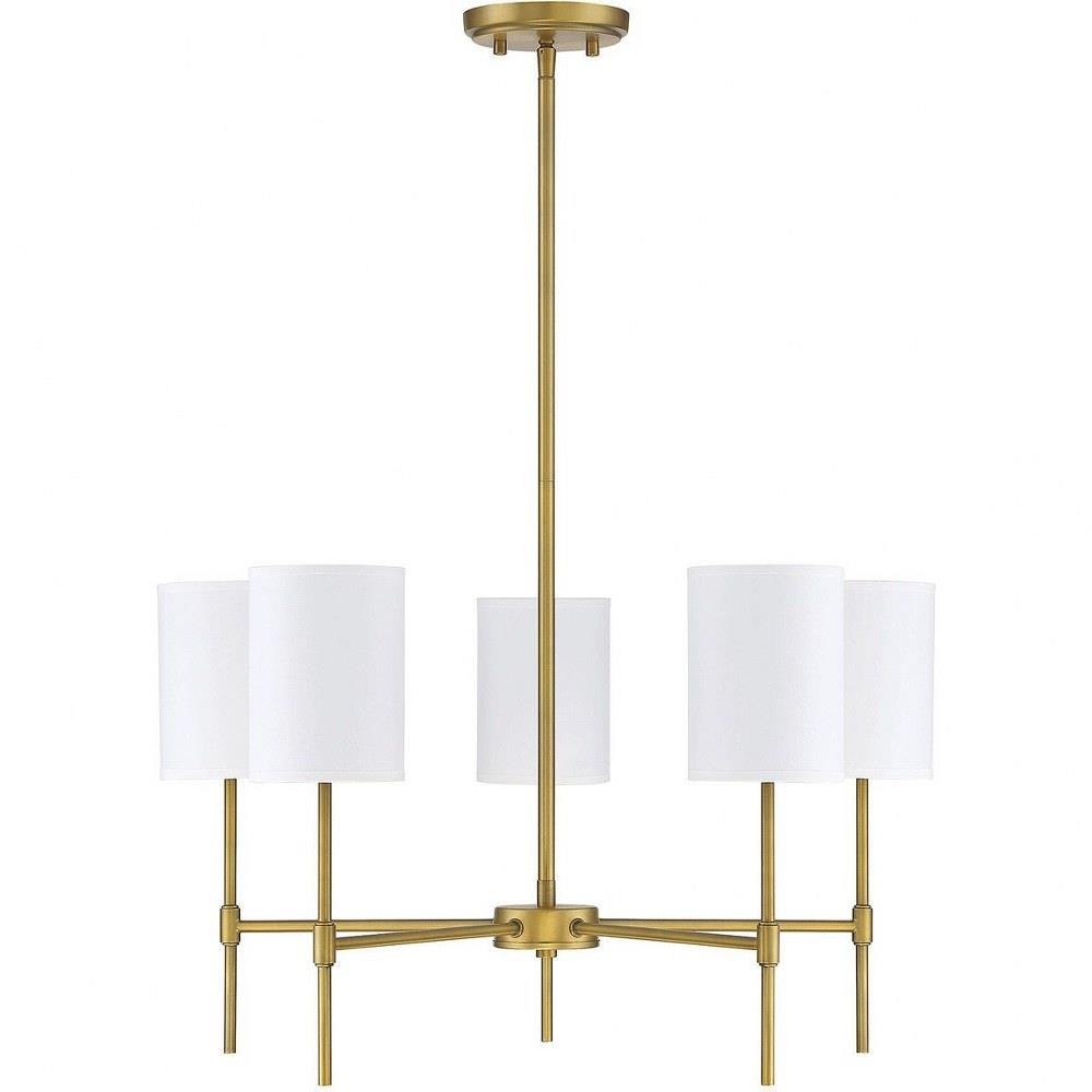 【2025新春福袋】 Meridian - M10067MBK - 5 Light Chandelier In Mid-Century ピンズ・ピンバッジ・缶バッジ