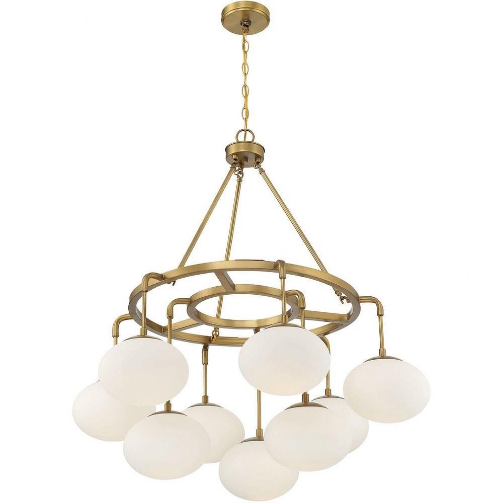 Meridian - M10098ORB - 9 Light Chandelier In modern Style-38