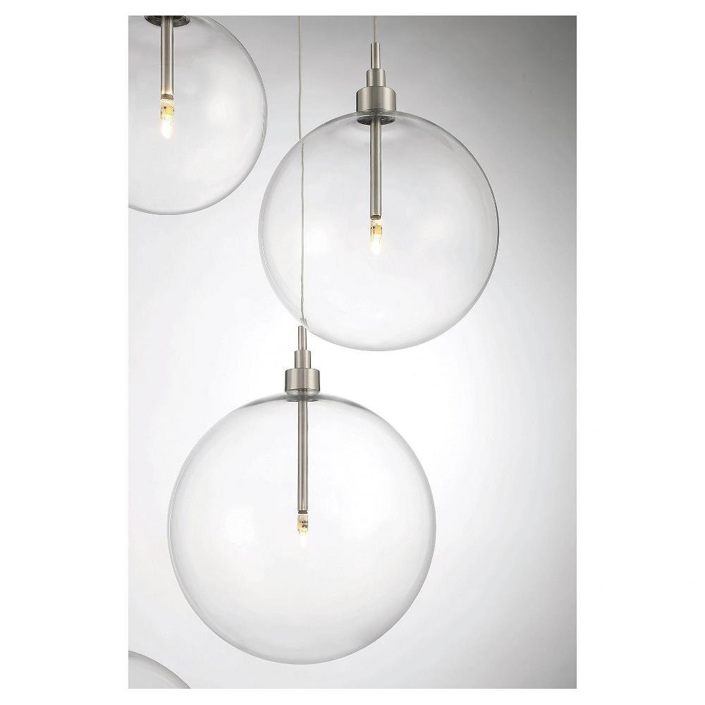 Meridian - M10099NB - 10W 5 LED Pendant In Modern Style-15