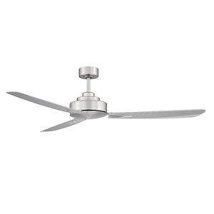 3 Blade Ceiling Fan In Modern Style -14.59 Inches Tall and 58 Inches Wide